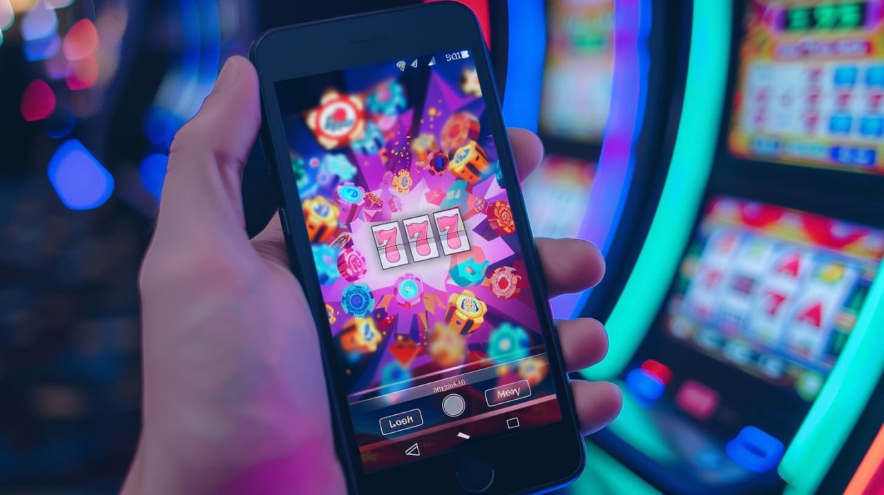 mobile treasure-themed interface on drummy with readable neon controls